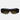 RetroSuperFuture Okulary Przeciwsłoneczne Cinema Vintage Brown QRV Nero/Giallo Unisex