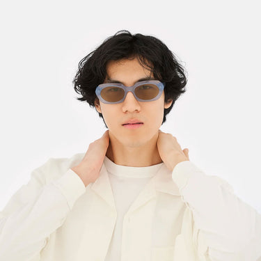 RetroSuperFuture Occhiali da Sole Epoca Bella GQP Blu Giallo Unisex 6