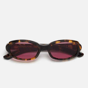 RetroSuperFuture Occhiali da Sole Esatto Burnt Havana L33 Marrone Rosso Unisex