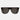 RetroSuperFuture Okulary Przeciwsłoneczne Flat Top Black FZQ Nero/Nero Unisex