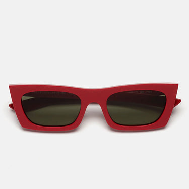 RetroSuperFuture Okulary Przeciwsłoneczne Fred 2.0 Rossissimo E7D Czerwono/Zielone Unisex