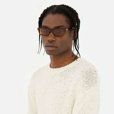 RetroSuperFuture Okulary Przeciwsłoneczne Gesto Havana Diversa 1RA Havana/Brąz Unisex 4