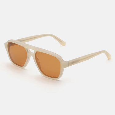 RetroSuperFuture Okulary Przeciwsłoneczne Maneval Cremoso T7H Beżowy/Brązowy Unisex 2