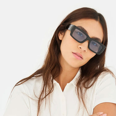 RetroSuperFuture Okulary Przeciwsłoneczne Notte Azure ONS Nero/Azzurro Unisex 4