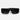 RetroSuperFuture Okulary Przeciwsłoneczne Notte Black 47X Nero/Nero Unisex