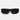 RetroSuperFuture Okulary Przeciwsłoneczne Ra Black 6ES Nero/Nero Unisex