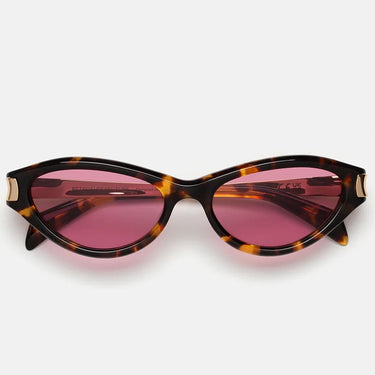 RetroSuperFuture Occhiali da Sole Solazu Burnt & Gold 9WK Oro Marrone/Rosa Unisex