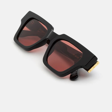 RetroSuperFuture Okulary Przeciwsłoneczne Storia Fantome 1VF Nero/Marrone Bordeaux Unisex 3