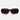 RetroSuperFuture Okulary Przeciwsłoneczne Troll Burnt Havana MCW Brązowy/Brązowy Unisex