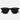 RetroSuperFuture Okulary Przeciwsłoneczne Unico Black 4F3 Nero/Nero Unisex