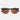 RetroSuperFuture Okulary Przeciwsłoneczne Unico Stilo M40 Czarny/Brązowy Unisex