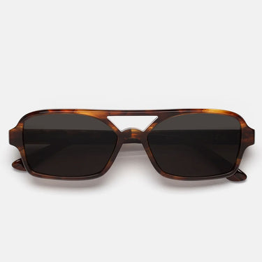 RetroSuperFuture Gafas de Sol Vico Havana Rayado XDK Marrón/Gris Oscuro Unisex