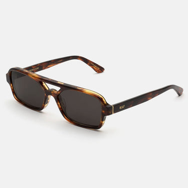 RetroSuperFuture Okulary Przeciwsłoneczne Vico Havana Striata XDK Brązowy/Ciemnoszary Unisex 2