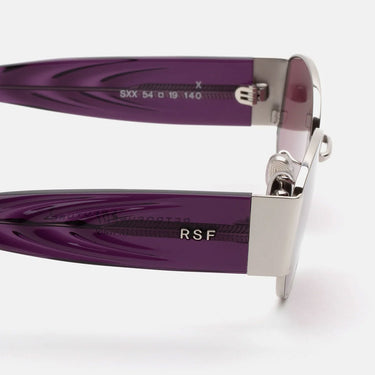 RetroSuperFuture Okulary Przeciwsłoneczne X MELANZANA SXX Fioletowy/Fioletowy Gradient Unisex 3