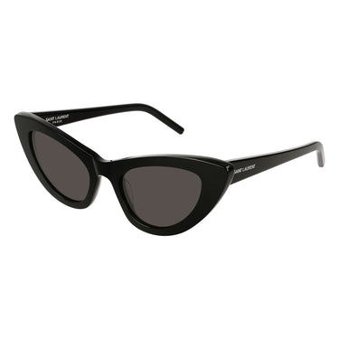 Saint Laurent Okulary Przeciwsłoneczne SL 213 LILY 001 Czarny/Szary Damskie 1