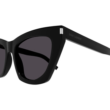 Saint Laurent Sunglasses SL 214 KATE 001 New Wave Black-Grey Women 2