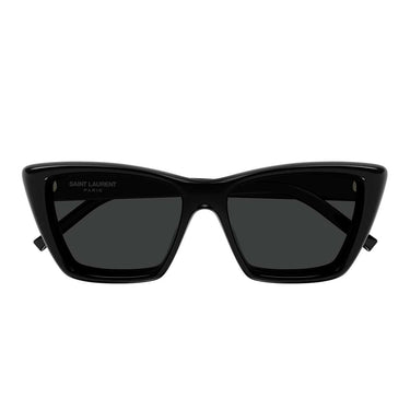 Saint Laurent Occhiali da Sole SL 276 MICA PLUMP 001 Nero/Nero Donna