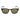 Saint Laurent Sonnenbrille SL 28 003 Havana/Grün Unisex