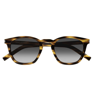 Saint Laurent Okulary Przeciwsłoneczne SL 28 045 Havana/Szary Unisex