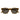 Saint Laurent Okulary Przeciwsłoneczne SL 28 050 Brązowy/Ciemny Brąz Unisex