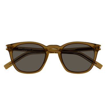 Saint Laurent Okulary Przeciwsłoneczne SL 28 050 Brązowy/Ciemny Brąz Unisex