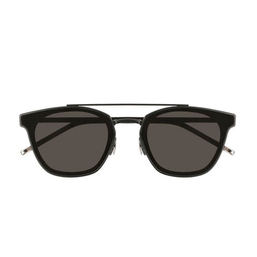 Saint Laurent Okulary Przeciwsłoneczne SL 28 METAL 001 Czarny Szary Unisex