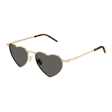 Saint Laurent Sunglasses SL 301 LOULOU 004 Lou Lou Gold/Gray Unisex