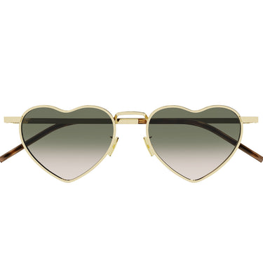 Saint Laurent Lunettes de Soleil SL 301 LOULOU 011 Lou Lou Or/Vert Dégradé Unisexe