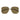Saint Laurent Sonnenbrille SL 312 M 014 Gold/Dunkelbraun Damen