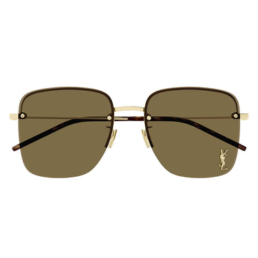 Saint Laurent Gafas de Sol SL 312 M 014 Oro/Marrón Oscuro Mujer