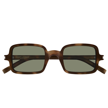 Saint Laurent Occhiali da Sole SL 332 002 Marrone Verde Unisex
