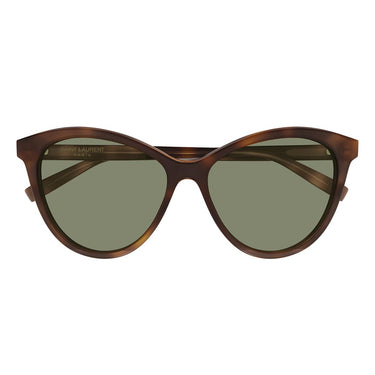 Saint Laurent Occhiali da Sole SL 456 010 Marrone/Verde Donna