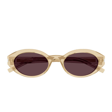 Saint Laurent Okulary Przeciwsłoneczne SL 567 007 Żółty/Fioletowy Unisex