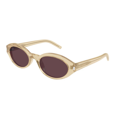 Saint Laurent Okulary Przeciwsłoneczne SL 567 007 Żółty/Fioletowy Unisex 2