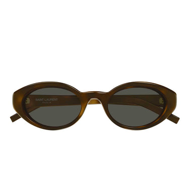 Saint Laurent Occhiali da Sole SL 567 PLUMP 002 Marrone/Grigio Donna