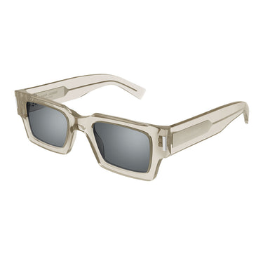 Saint Laurent Sonnenbrille SL 572 003 Beige/Silber Unisex