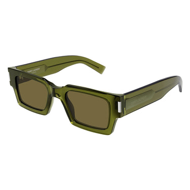 Saint Laurent Sonnenbrille SL 572 005 Grün/Braun Unisex 2