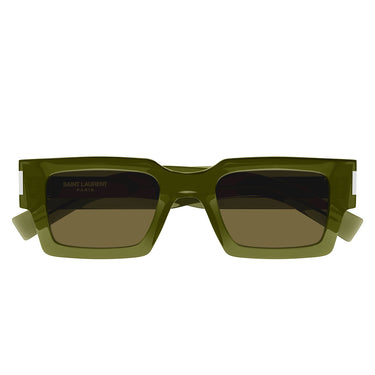Saint Laurent Gafas de Sol SL 572 005 Verde/Marrón Unisex
