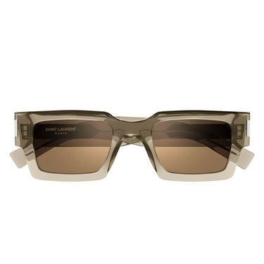 Saint Laurent Gafas de Sol SL 572 006 Amarillo Marrón Unisex
