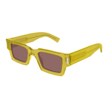 Saint Laurent Occhiali da Sole SL 572 012 Giallo/Rosso Unisex 2