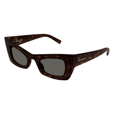 Saint Laurent Okulary Przeciwsłoneczne SL 702 002 Havana/Grigio Damskie 2
