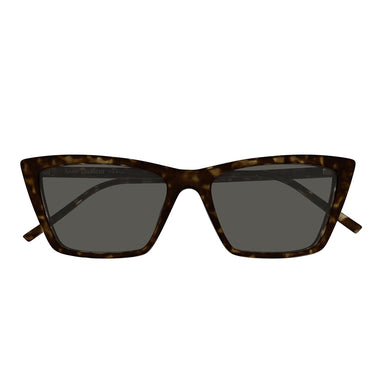 Saint Laurent Okulary Przeciwsłoneczne SL 737 MICA THIN 002 Havana/Szary Damskie