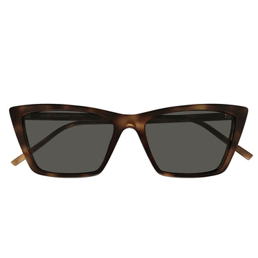 Saint Laurent Okulary Przeciwsłoneczne SL 737 MICA THIN 003 Havana/Grigio Chiaro Damskie