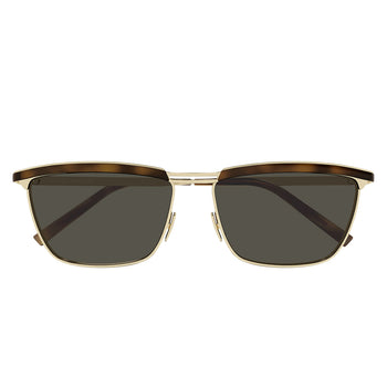 Saint Laurent Okulary Przeciwsłoneczne SL 795 JOE 001 Złoto Szary Męskie