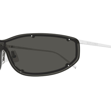 Saint Laurent Occhiali da Sole SL 807 001 Argento Grigio Unisex 3