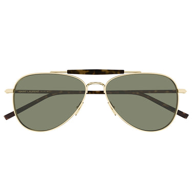 Saint Laurent Occhiali da Sole SL 864 003 Oro Marrone Verde Unisex