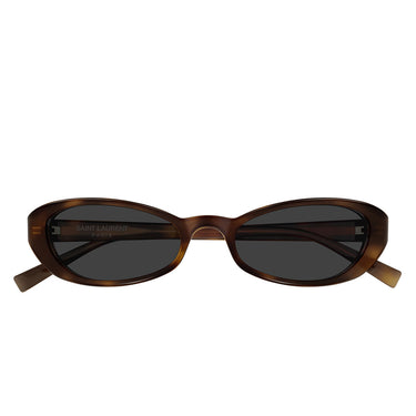 Saint Laurent Occhiali da Sole SL 871 SUE 004 Marrone Grigio Donna
