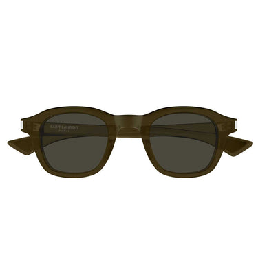 Saint Laurent Occhiali da Sole SL 880 004 Marrone Fango/Grigio Unisex