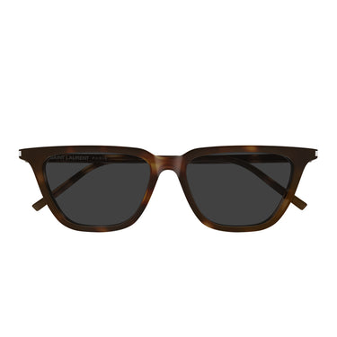 Saint Laurent Occhiali da Sole SL 889 SULPICE THIN 003 Marrone Chiaro Grigio Donna 1