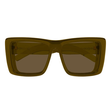 Saint Laurent Occhiali da Sole SL 900 HOWL 004 Marrone Marrone Donna